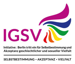 logo Initiative Berlin tritt ein für Selbstbestimmung und Akzeptanz geschlechtlicher und sexueller Vielfalt