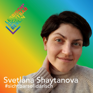 Drei Fragen an Svetlana Shaytanova
